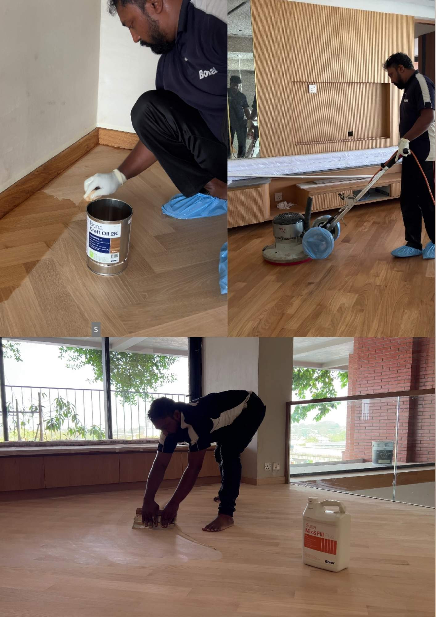 Bona Finishing System Application